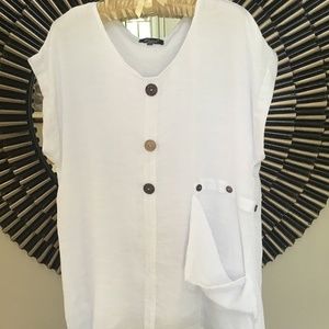 Papa (Vancouver) Linen Look Tunic